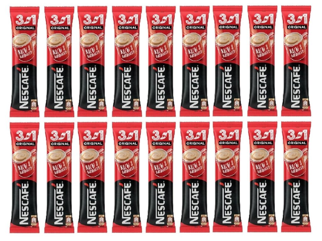 Nescafe 3 In 1 Original 18 Sachets Box Rs.269 @ Amazon