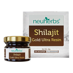 Neuherbs Shilajit Gold Ultra Resin | Enrich With Swarn Bhasma & Trikatu | Boost Energy