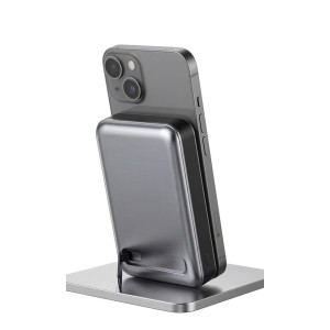 Nextech Magsafe Wireless 10000mAh Powerbank with 15W Wireless Charging & Metal Stand for iPhone 12 or Later