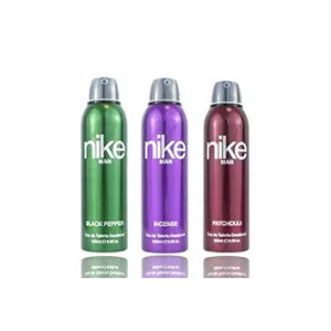 Nike Unisex Black Pepper Incense Patchouli Fresh Spray Deodorant For Man