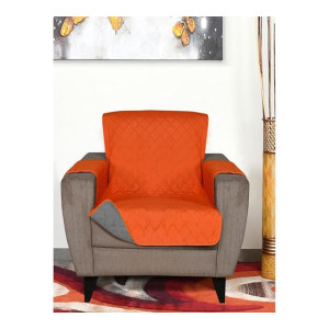 Nilkamal 1 Seater Reversible Quilted Sofa Cover
