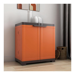 Nilkamal Freedom Mini Shoe Rack Plastic Cabinet with Dustproof Door