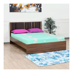 Nilkamal Sterling Upholstered King Bed Without Storage