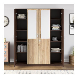 Nilkamal Willy 4 Door Wardrobe at Rs14967 | Amazon Deal