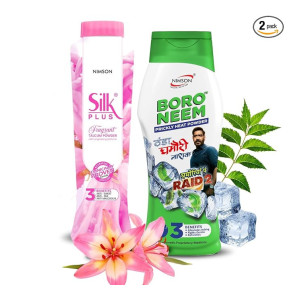 Nimson Silkplus & Boro Neem Talc Pack at Rs153 | Amazon Deal