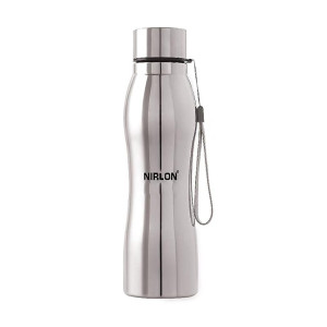 NIRLON Aqua Stainless Steel Single Wall Fridge Water Bottle