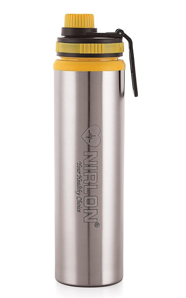 Nirlon Eco Star Stainless Steel Water Bottle 900ml