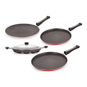 Nirlon Non-Stick Kitchenware Cooking Essential Combo Set