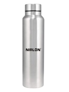 Deal Nirlon Stainless Steel Water Bottle 1000 ML for Rs. 178