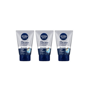 Nivea Men Dark Spot Reduction Face Wash (Set of 3)