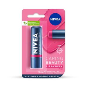 NIVEA Pink Lip Balm & Cheek Tint SPF 30