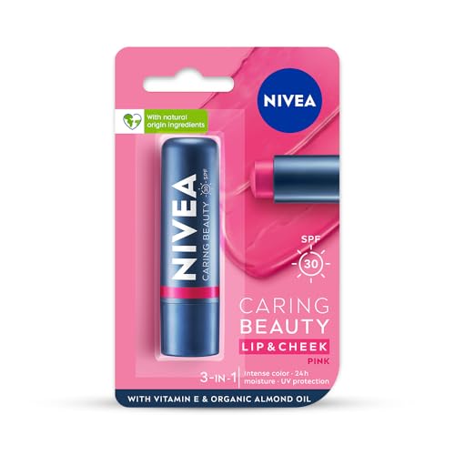 NIVEA Pink Lip Balm & Cheek Tint SPF 30