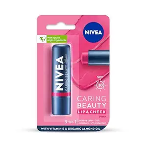 NIVEA Pink Lip Balm & Cheek Tint SPF 30