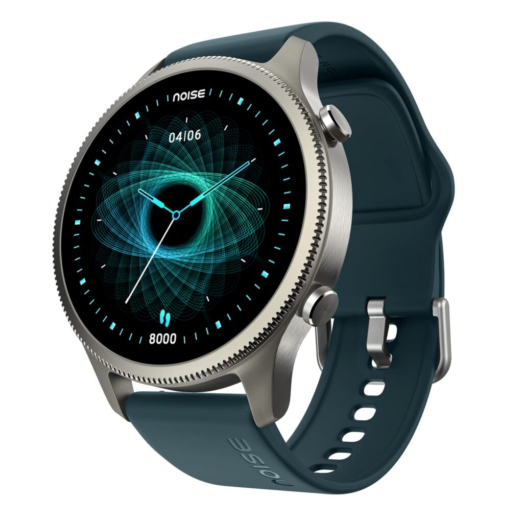 NoiseFit Halo Smartwatch 1.43″ AMOLED Bluetooth Calling Forest Green Rs. 2999