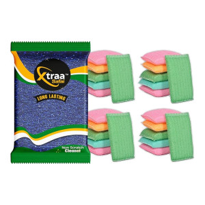 Non-Scratch Foam Scrub Pads for Kitchen & Crookery