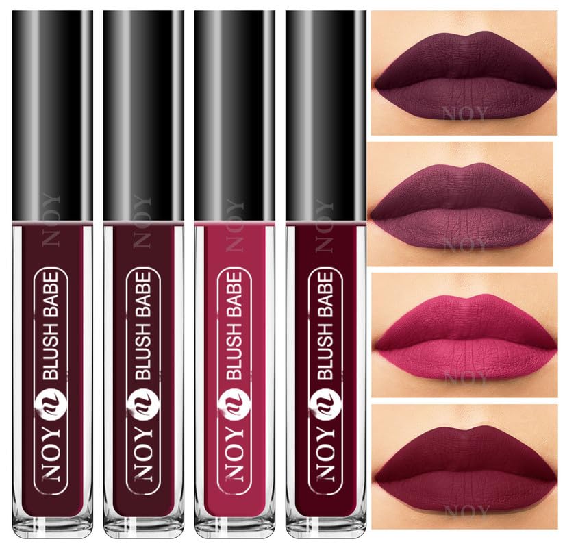 NOY Smudgeproof Matte Liquid Lipstick Combo Deal Rs.119 @ Amazon