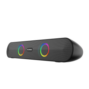 Nu Republic Partybox 165 with 10 Hrs Playtime, Dual 52mm Dynamic Driver, Mic, 16 W Bluetooth Soundbar