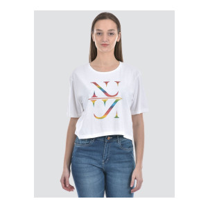 Numero Uno Women Graphic Printed Round Neck T-shirt