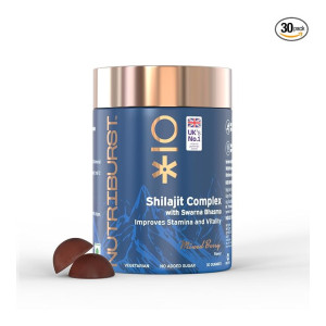 Nutriburst Shilajit Resin Gummies at Rs299 | Amazon Deal