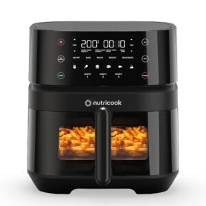 Nutricook Air Fryer 5.7L Vision Black