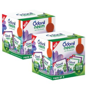 Odonil Bathroom Air Freshener Neem Fragrance Blocks 384g