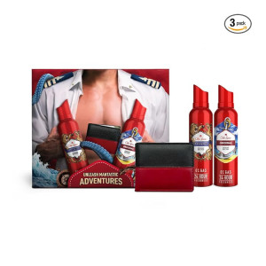 Old Spice Mantastic Adventures Giftbox with Original & Lionpride Deodorants + Premium Wallet