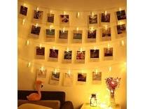 One94Store 14 LED Photo Clip String Lights