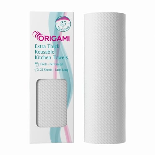Origami Reusable Kitchen Towel Roll 25 Sheets Rs 99