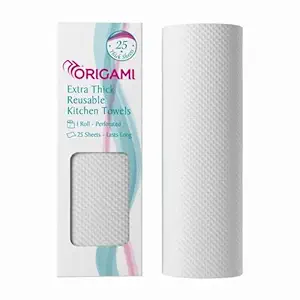 Origami Reusable Kitchen Towel Roll 25 Sheets Rs 99