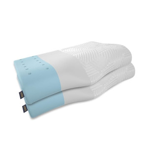 ORISTA™ Advance Gel Blended Cervical Memory Foam Orthopedic Pillow (Set of 2)