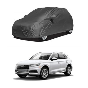 Oshotto/Recaro 100% Dust Proof, Water Resistant Grey Car Body Cover for Audi Q5