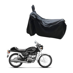 Oshotto Dust and Water Proof Double Mirror Pocket Leatherite Bike Body Cover for Hero Splendor Pro Classic