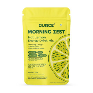 Ounce Hot Lemon Energy Drink Mix
