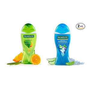 Palmolive Bodywash Thermal Spa Mineral Massage & Aroma Morning Tonic Shower Gels