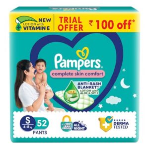 Pampers Diapers Deal ₹390 for 52 Count (SM)