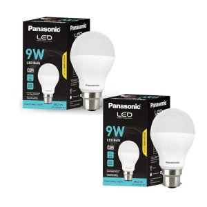Panasonic 9 Watt LED Bulb B22 Base 6500K Cool Day