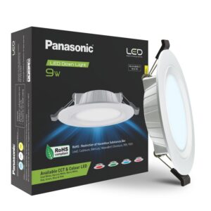 Deal Panasonic 9W Round LED Downlight Cool White Rs. 129