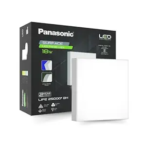 Deal Panasonic 18W LED Rimless Panel Light Cool White Rs.436 @ Amazon
