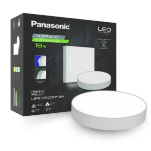Deal Panasonic 18W LED Rimless Surface Panel Light Round White Rs.436 @ Amazon