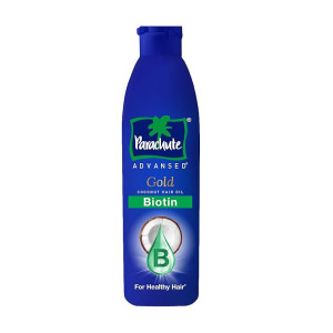 Parachute Advansed Gold Biotin & Coconut Hair Oil | Deep Nourishment for Fuller Hair