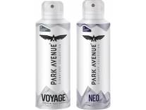 Park Avenue Voyage Neo Deodorant Spray for Men Pack of 2