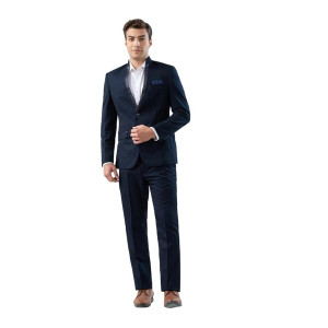 Park Avenue Super Slim Fit Dark Blue Suit