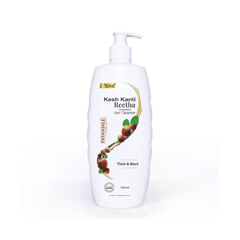 Patanjali Kesh Kanti Reetha Hair Cleanser 650ml