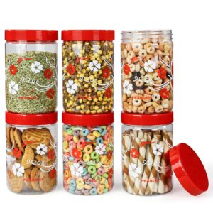PEARLPET Blossom Jars 800ml (Set of 6) Rs 260