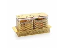 PEARLPET Fiesta Dry Fruit Container Set 2