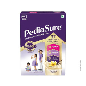 Pediasure Vanilla Nutritional Drink Powder for Kids Growth 375 gm