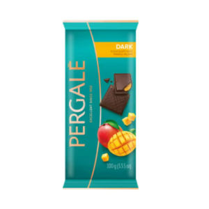 PERGALE Dark Chocolate With Mango Filling (100g)
