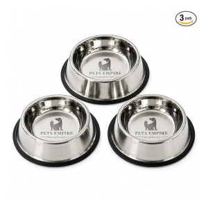 Pets Empire Stainless Steel Pet Bowls at Rs167 | Amazon Deal