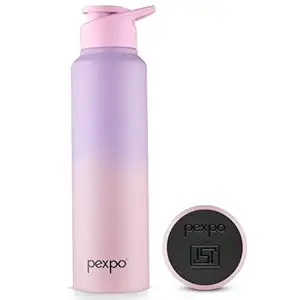 Deal PEXPO Craft Pro Stainless Steel Water Bottle with Sipper Cap 950ml Rs. 279