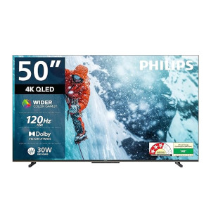 Philips 127 cm (50 inches) 8100 Series 4K Ultra HD Smart QLED Google TV 50PQT8100/94